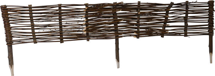 dobar Beeteinfassungen aus Weide